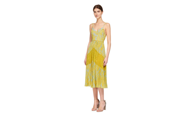 whistles-iris-lace-dress-mustard dress