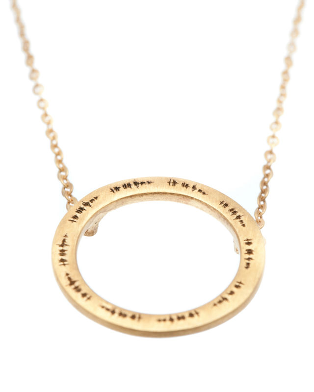 Willow&clo shoot for the moon necklace