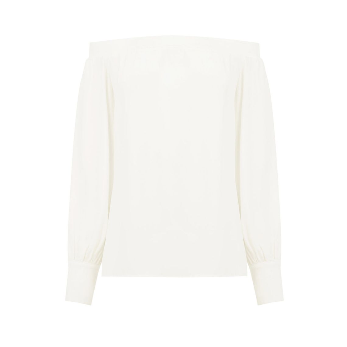 warehouse White Bardot top
